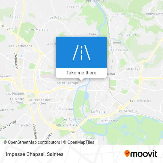 Impasse Chapsal map