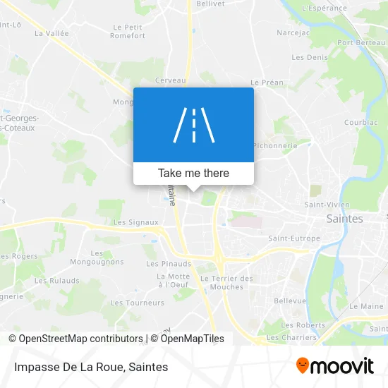 Impasse De La Roue map