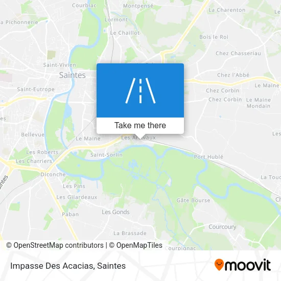 Impasse Des Acacias map