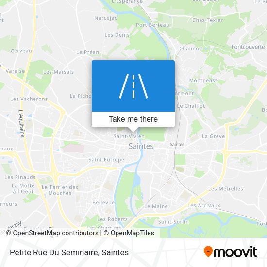 Petite Rue Du Séminaire map