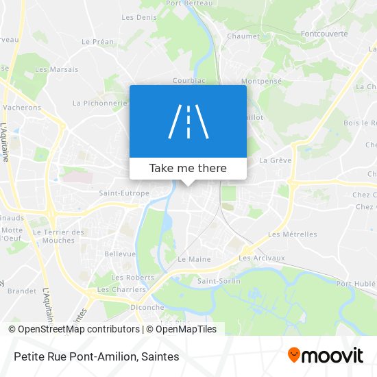 Petite Rue Pont-Amilion map