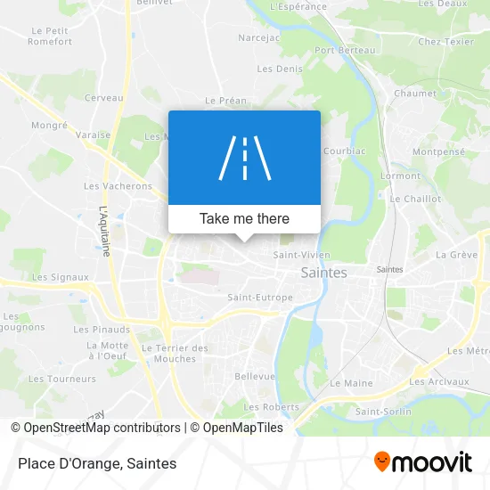 Place D'Orange map