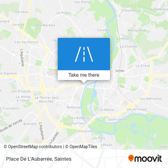 Place De L'Aubarrée map