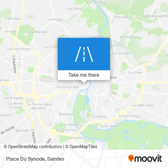 Place Du Synode map