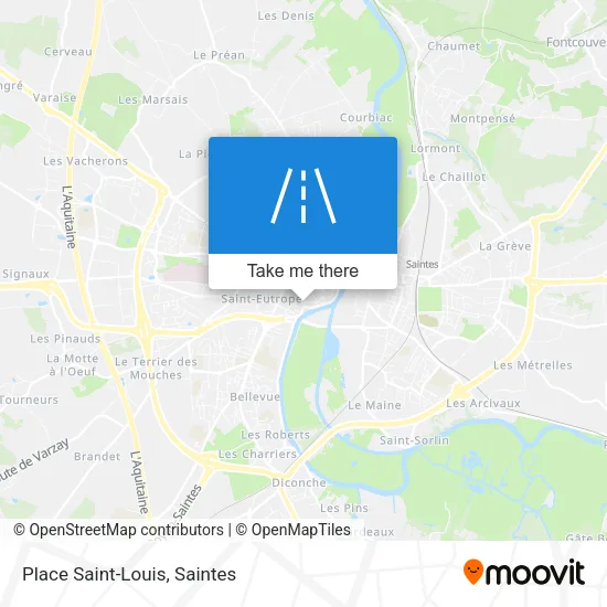 Place Saint-Louis map