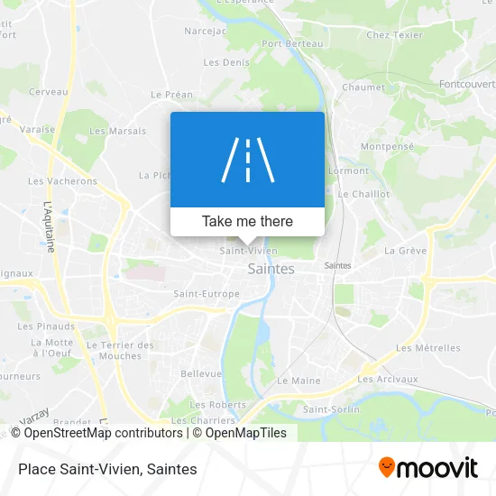 Place Saint-Vivien map
