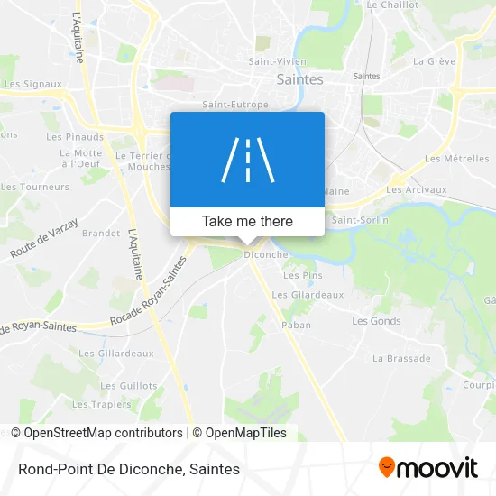 Rond-Point De Diconche map