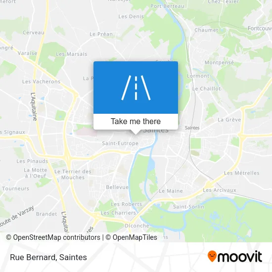 Rue Bernard map
