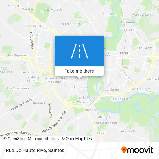 Rue De Haute Rive map
