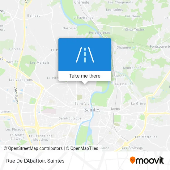 Rue De L'Abattoir map