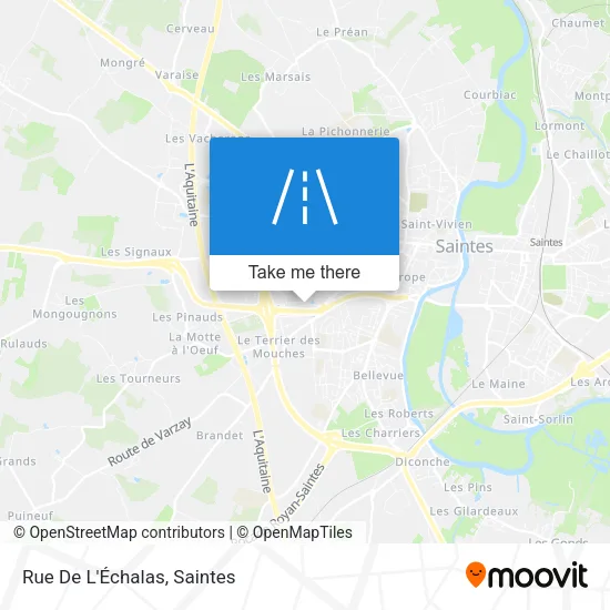Rue De L'Échalas map