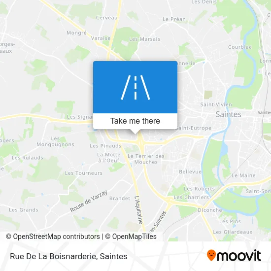 Rue De La Boisnarderie map