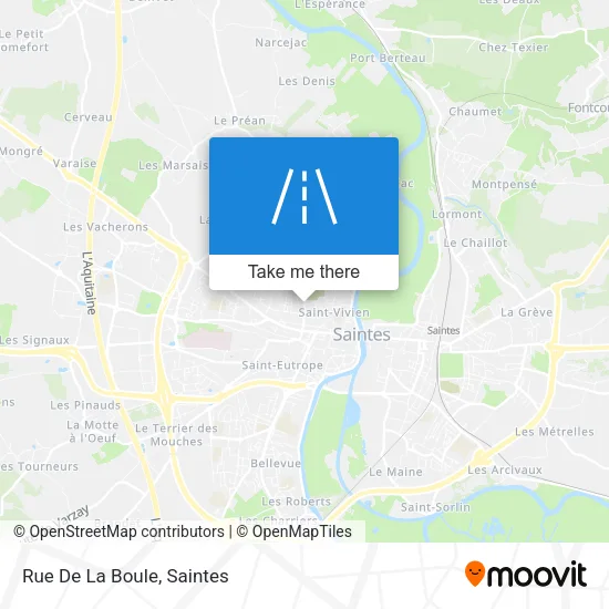 Rue De La Boule map
