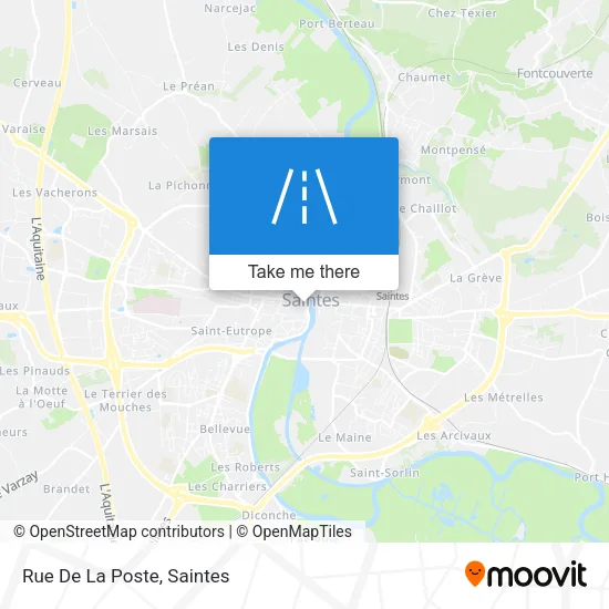 Rue De La Poste map