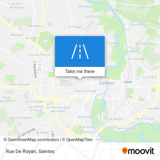 Rue De Royan map