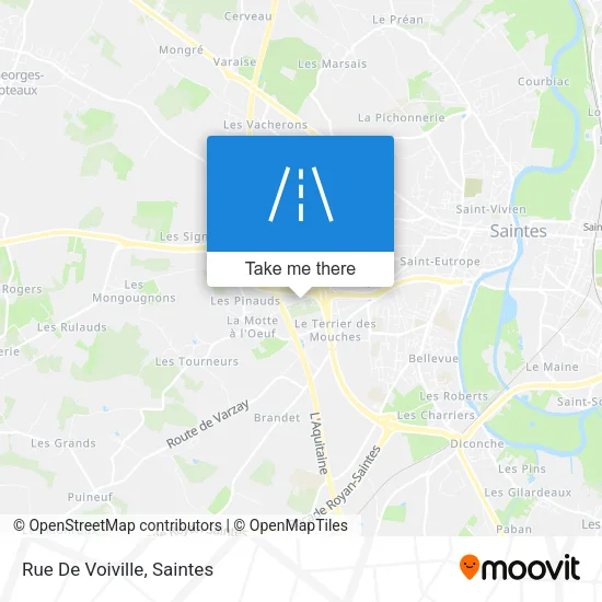 Rue De Voiville map
