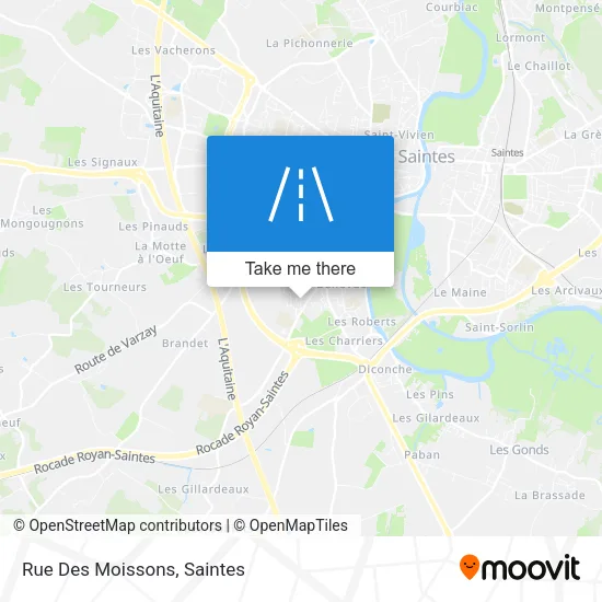 Rue Des Moissons map