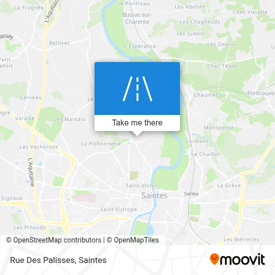 Rue Des Palisses map