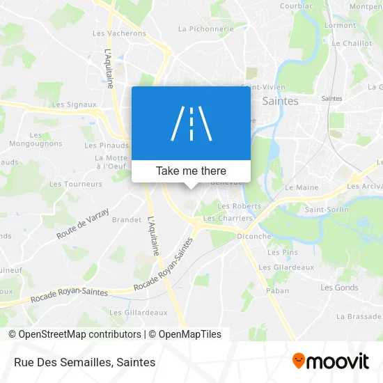 Rue Des Semailles map