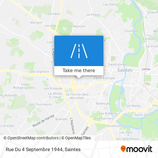 Rue Du 4 Septembre 1944 map