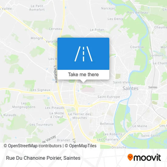 Rue Du Chanoine Poirier map