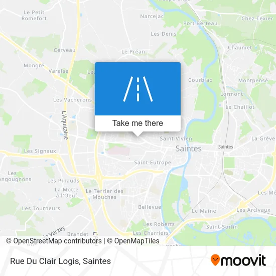 Rue Du Clair Logis map