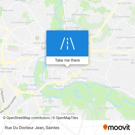 Rue Du Docteur Jean map