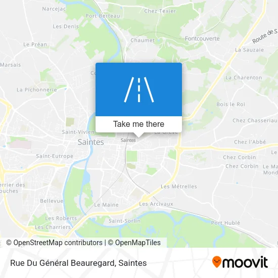 Rue Du Général Beauregard map