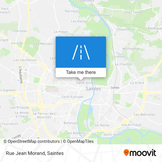 Rue Jean Morand map