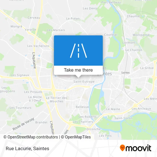 Rue Lacurie map