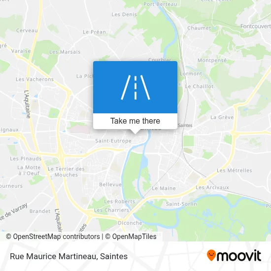 Rue Maurice Martineau map