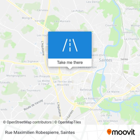 Rue Maximilien Robespierre map