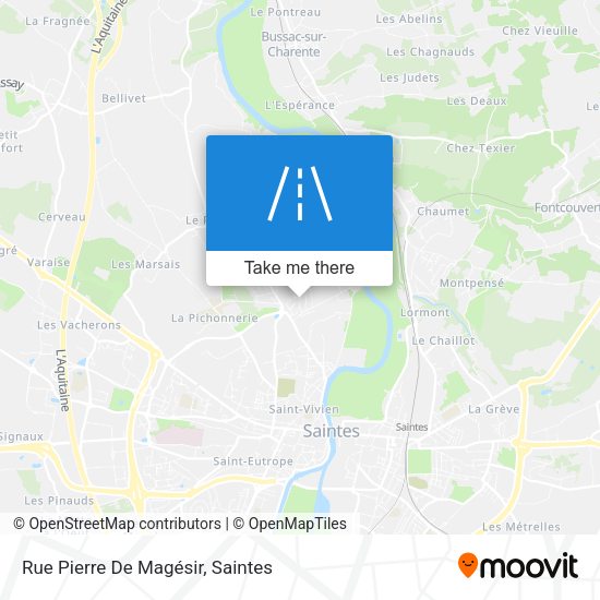 Rue Pierre De Magésir map