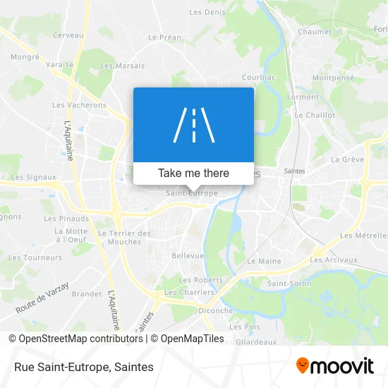 Rue Saint-Eutrope map