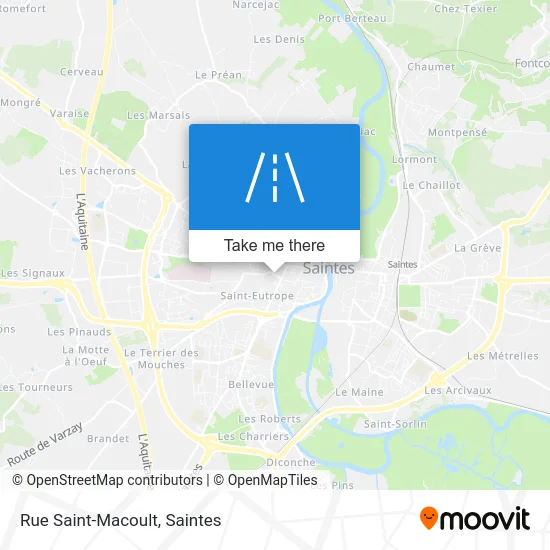 Rue Saint-Macoult map