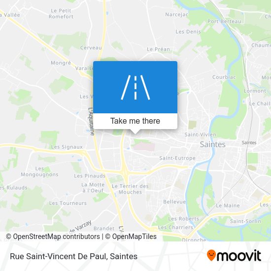Rue Saint-Vincent De Paul map