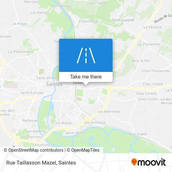 Rue Taillasson Mazel map