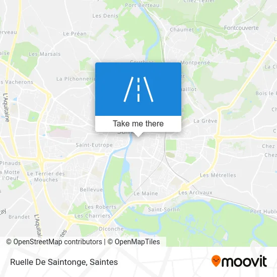 Ruelle De Saintonge map