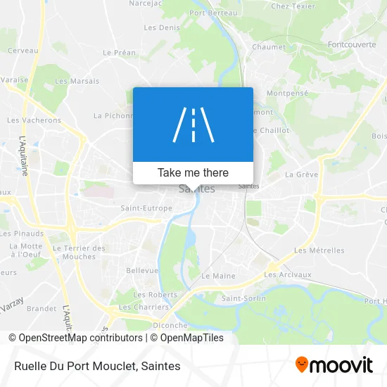 Ruelle Du Port Mouclet map