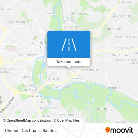 Chemin Des Chails map