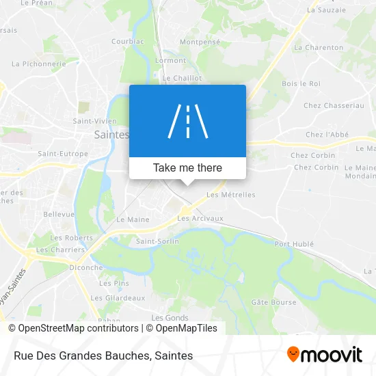 Rue Des Grandes Bauches map