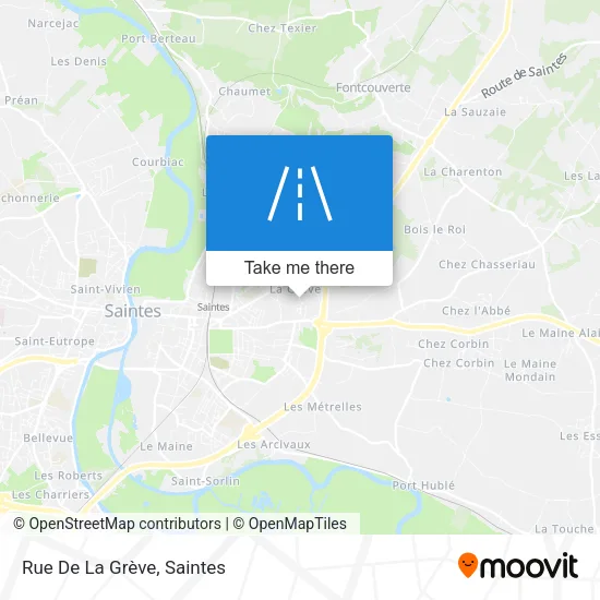 Rue De La Grève map
