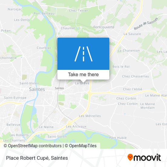 Place Robert Cupé map