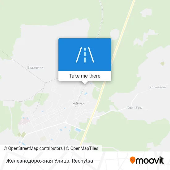 Железнодорожная Улица map