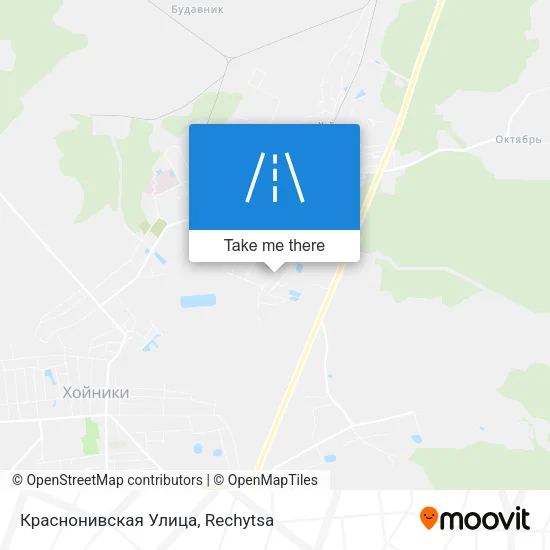 Краснонивская Улица map