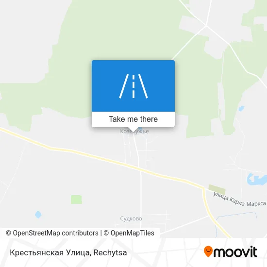 Крестьянская Улица map