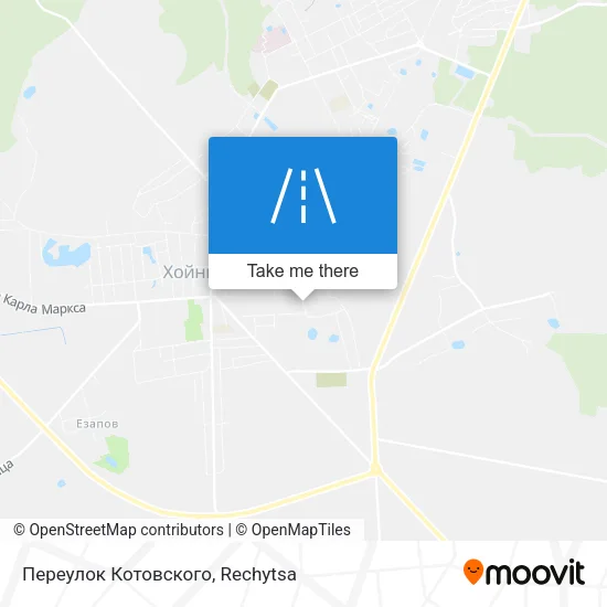 Переулок Котовского map