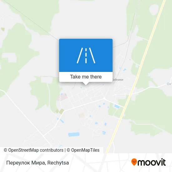 Переулок Мира map