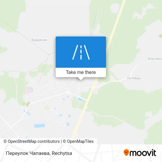 Переулок Чапаева map