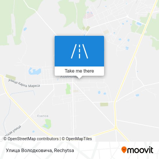 Улица Володковича map